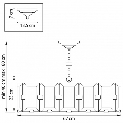 Подвесной светильник Lightstar Novara 713287 в Нижнем Новгороде фото 5