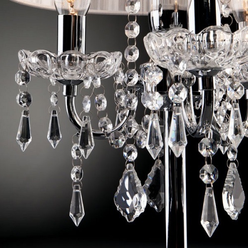 Настольная лампа декоративная Eurosvet Allata 2045/3T хром/белый настольная лампа в Нижнем Новгороде фото 6