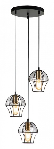 Подвесной светильник Indigo Pallo 10011/3P Black в Нижнем Новгороде фото 4