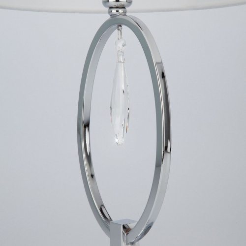 Настольная лампа декоративная Eurosvet Madera 01055/1 хром/прозрачный хрусталь Strotskis в Нижнем Новгороде фото 5