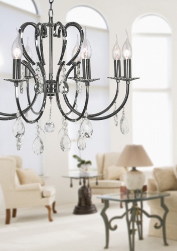 Подвесная люстра Arti Lampadari Miracoli Miracoli E 1.1.8 PB в Нижнем Новгороде фото 2