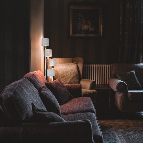 Торшер Escada Denver 1109/4 White/Silver в Нижнем Новгороде фото 6