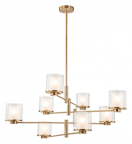 Люстра на штанге Indigo Bilancia 13023/8R Brass в Нижнем Новгороде фото 4