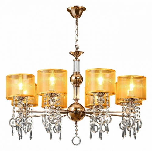 Подвесная люстра ILLUMICO  IL6219-8P-27 GD в Нижнем Новгороде