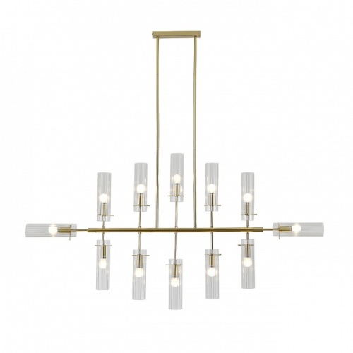 Люстра на штанге Indigo Saetta 11053/12R Gold в Нижнем Новгороде фото 5