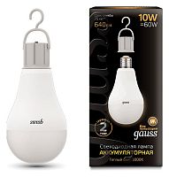 Лампа светодиодная Gauss LED A60 E27 10Вт 3000K 102402100 в Нижнем Новгороде