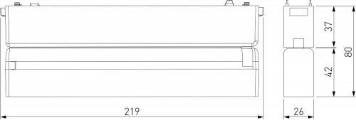 Накладной светильник Elektrostandard Flat Magnetic a063710 в Нижнем Новгороде фото 5