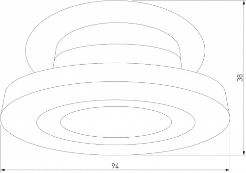 Встраиваемый светильник Elektrostandard Surf a063674 в Нижнем Новгороде фото 2