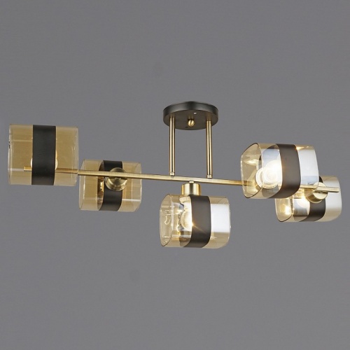 Люстра на штанге 04223-0.3-05 AB+BK в Нижнем Новгороде