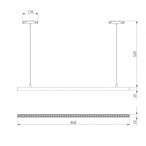 Подвесной светильник Elektrostandard Slim Magnetic a064805 в Нижнем Новгороде фото 4