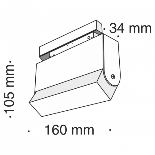 Накладной светильник Maytoni BASIS TR013-2-10W3K-B в Ртищево фото 6