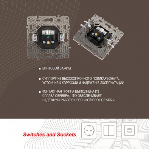 ТВ-розетка без рамки Arte Milano am-217 217.43-1.shampan в Нижнем Новгороде фото 3