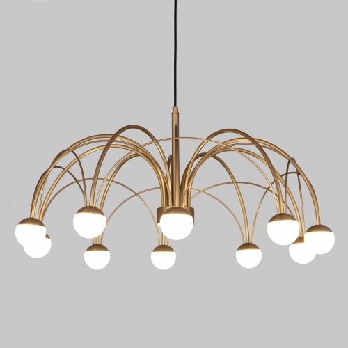 Люстра на штанге Eurosvet Ragno 90030/10 LED золото в Нижнем Новгороде фото 5