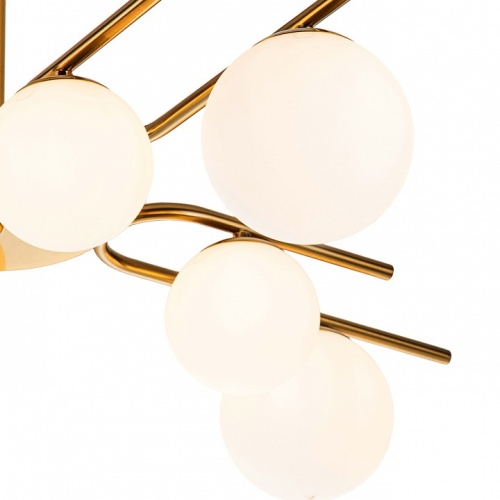 Люстра на штанге Escada Sphere 642/8P Brass в Нижнем Новгороде фото 3