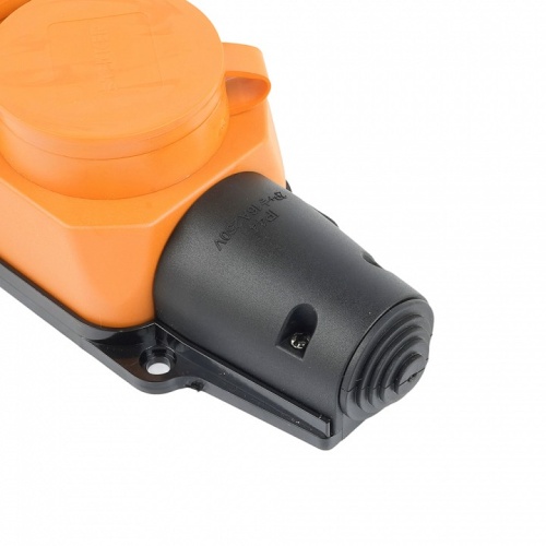 Розетка переносная разборная с заземлением и крышкой Stekker Одри 49404 в Нижнем Новгороде фото 2