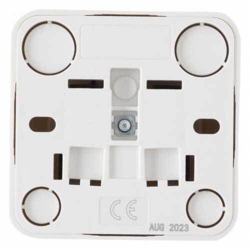 Розетка с заземлением и со шторкой Arte Milano am-310 310.40-1.white в Нижнем Новгороде фото 2