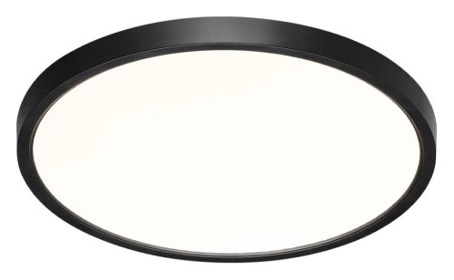 Накладной светильник Sonex Alfa Black 7660/24L в Белом фото 6