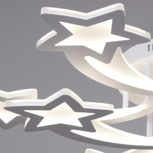 Люстра на штанге  01150-0.3-6+3 WH в Нижнем Новгороде фото 4