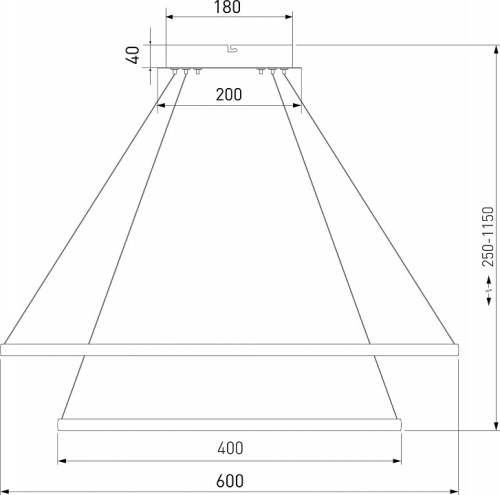 Подвесной светильник Eurosvet Collars a064102 в Яранске фото 2