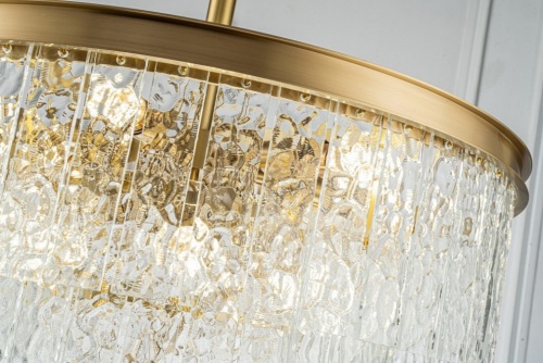 Подвесная люстра Belfast Harland 6308-8 BR CL в Нижнем Новгороде фото 2