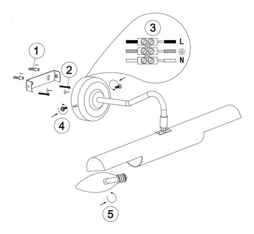 Подсветка для картины Globo Picture 4405 в Нижнем Новгороде фото 2