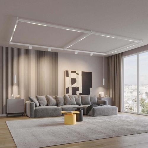 Соединитель угловой L-образный для треков Novotech Flum 135248 в Нижнем Новгороде фото 3