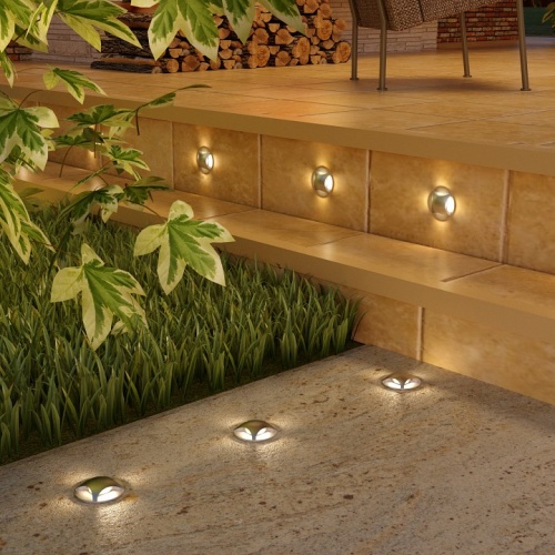 Встраиваемый в дорогу светильник Elektrostandard Step 3 a050602 в Нижнем Новгороде фото 4