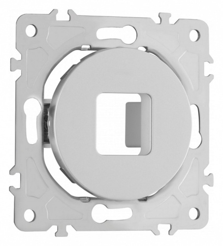 Розетка для вывод кабеля без рамки Arte Milano am-202 202.49-1.silver в Нижнем Новгороде