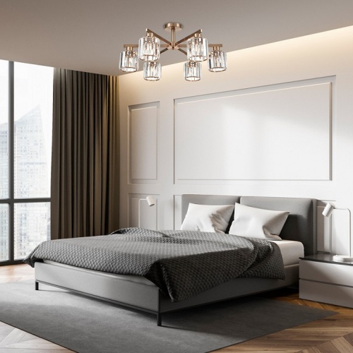 Люстра на штанге Escada 692 692/6P Сopper в Нижнем Новгороде фото 5