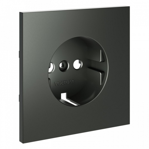 Накладка для розетки с заземлением Voltum S70 VLS000606 в Нижнем Новгороде фото 3