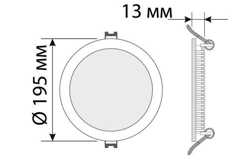 Светильник IM-195D-16W Warm White (Arlight, -) в Сочи фото 3