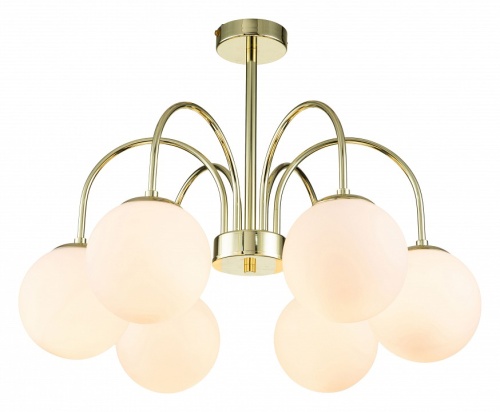 Люстра на штанге Indigo Voga 13017/6R Gold в Нижнем Новгороде фото 6