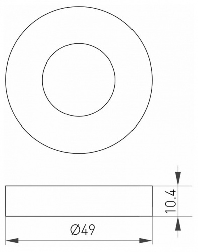 Рамка на 1 пост Arlight Deck 024930 в Нижнем Новгороде фото 2