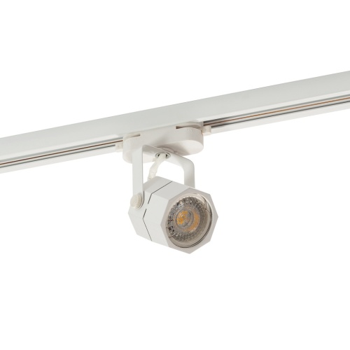 DK6004-WH Трековый светильник IP 20, 50 Вт, GU10, белый, алюминий в Сафоново