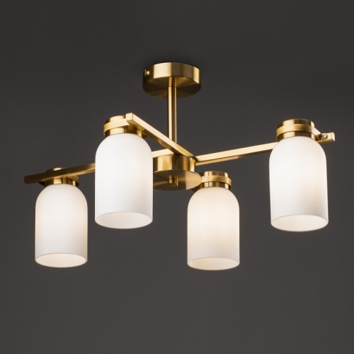 Люстра на штанге Freya Kamelia FR5446PL-04BS1 в Нижнем Новгороде фото 4