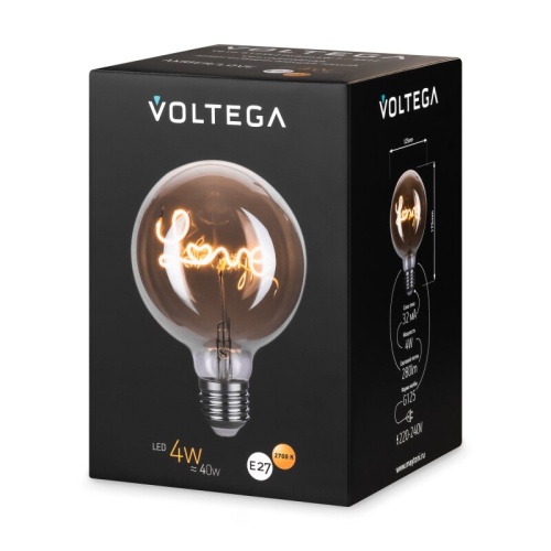Лампа светодиодная Voltega 271 E27 4Вт 2700K 8522 в Нижнем Новгороде фото 7