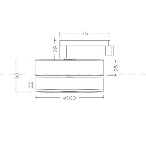 Накладной светильник Maytoni Track TR006-1-12W3K-B в Дудинке фото 4