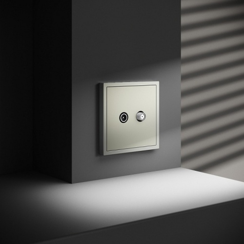 ТВ-розетка и SAT-розетка оконечная без рамки Voltum S70 VLS060405 в Нижнем Новгороде фото 4