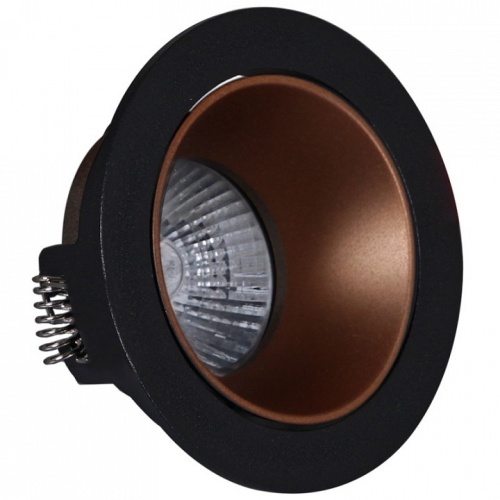 Встраиваемый светильник  16085-9.0-001PT MR16 BK+ROSE GD в Нижнем Новгороде