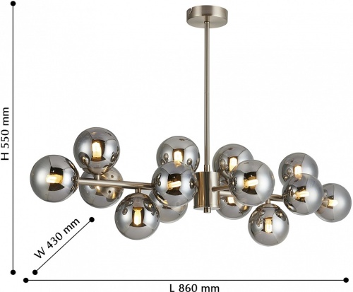 Люстра на штанге Favourite Varietas 2650-14P в Ермолино фото 5