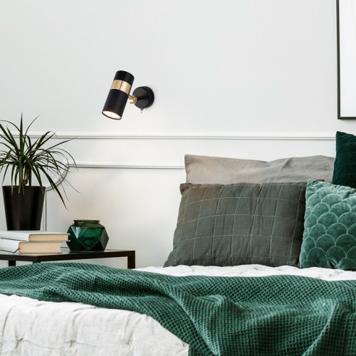 Бра Eurosvet Viero 20096/1 черный/золото в Нижнем Новгороде фото 4