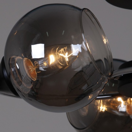 Люстра на штанге 02288-0.3-06 BK+CH в Нижнем Новгороде фото 4