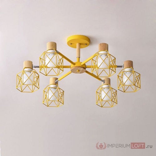 Люстра на штанге Imperiumloft Corf Yellow CORF-B01 в Нижнем Новгороде фото 2