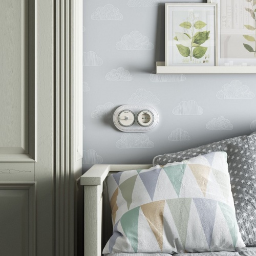 Выключатель одноклавишный с корпусом Werkel Vintage (слоновая кость матовый/хром) W5812055 в Нижнем Новгороде фото 2