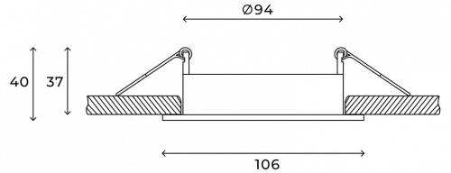 Встраиваемый светильник Hesby Lighting Core HSBL_0230 в Нижнем Новгороде фото 6