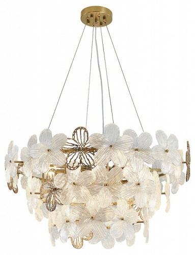 Подвесной светильник Indigo Fiori 12049/8P Brass в Нижнем Новгороде фото 5