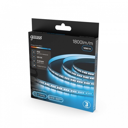 Лента светодиодная Gauss  23637052014 в Нижнем Новгороде фото 2