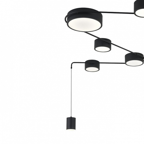 Потолочная люстра Indigo Modulo 14028/7С Black в Нижнем Новгороде фото 2