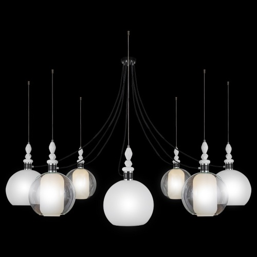 Подвесная люстра 33 идеи M66TW PND182.07.17CH.003BL-M66TW в Нижнем Новгороде фото 2