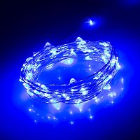 Светодиодная нить WR-5000-1608-100LED Blue (12V, 2.1W) (Arlight, IP65) в Новочеркасске